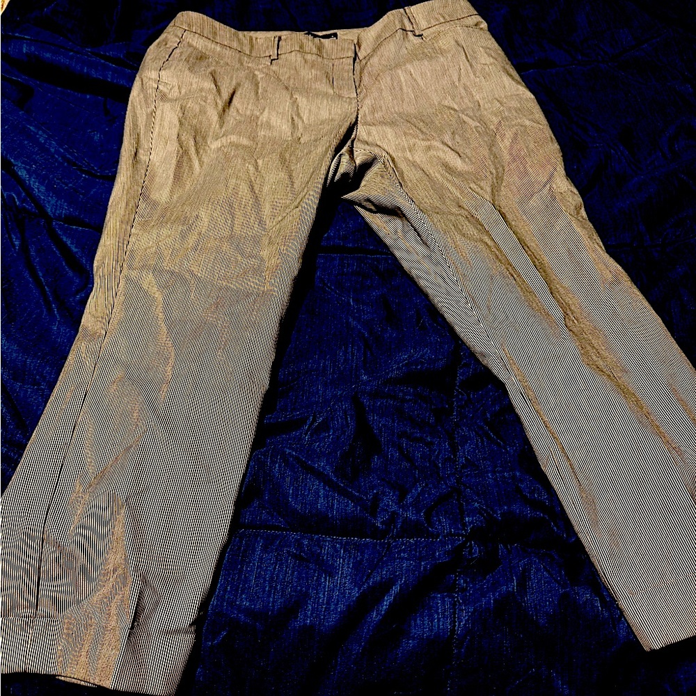 Avenue Men's Elegant Tan Dress Pants